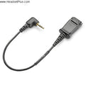 Plantronics 2.5mm Quick Disconnect Cable CS10/CA10 *DISCONTINUED*
