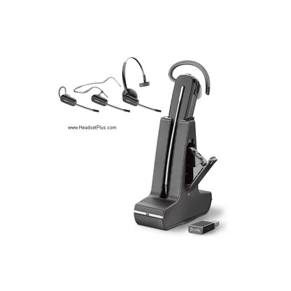 Poly Savi 8245 UC USB Wireless Headset w/Unlimited Talk Time