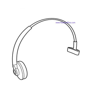 Plantronics CS540 W440 W740 4245 8240 Replacement Headband accessory