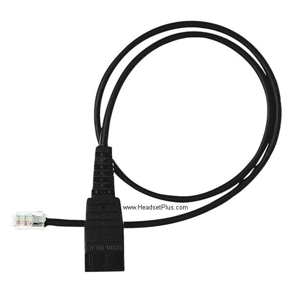 Jabra 8800-00-01 QD to RJ Cord, Polycom, Avaya
