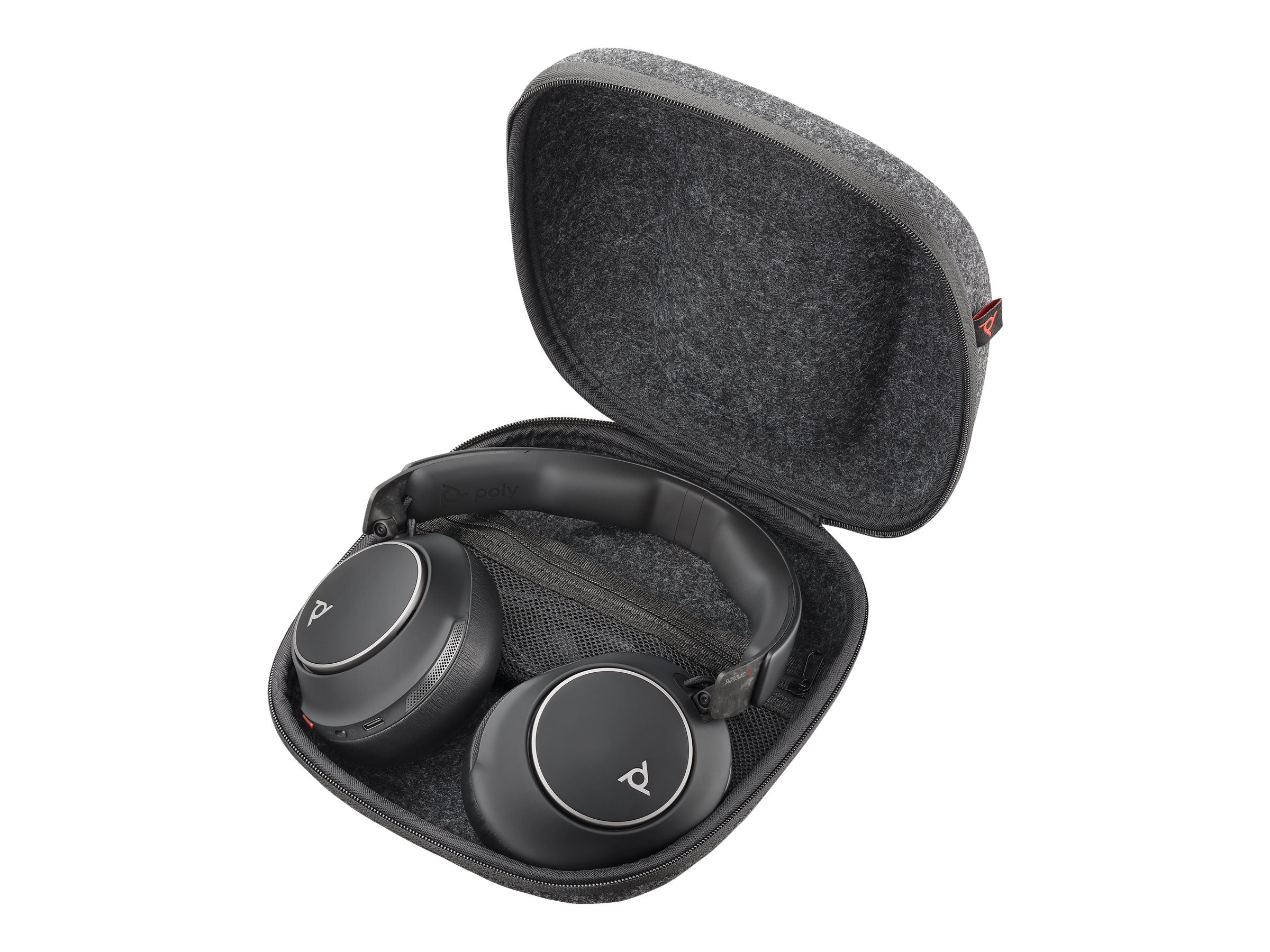 Poly Voyager Surround 80 UC and Teams Bluetooth Headset