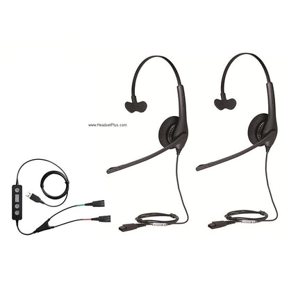 Jabra Computer USB Training Bundle 2xJabra Biz 1500 mono Headset