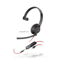 Plantronics Blackwire 5210 Mono Headset – USB & 3.5mm (Teams Certified)