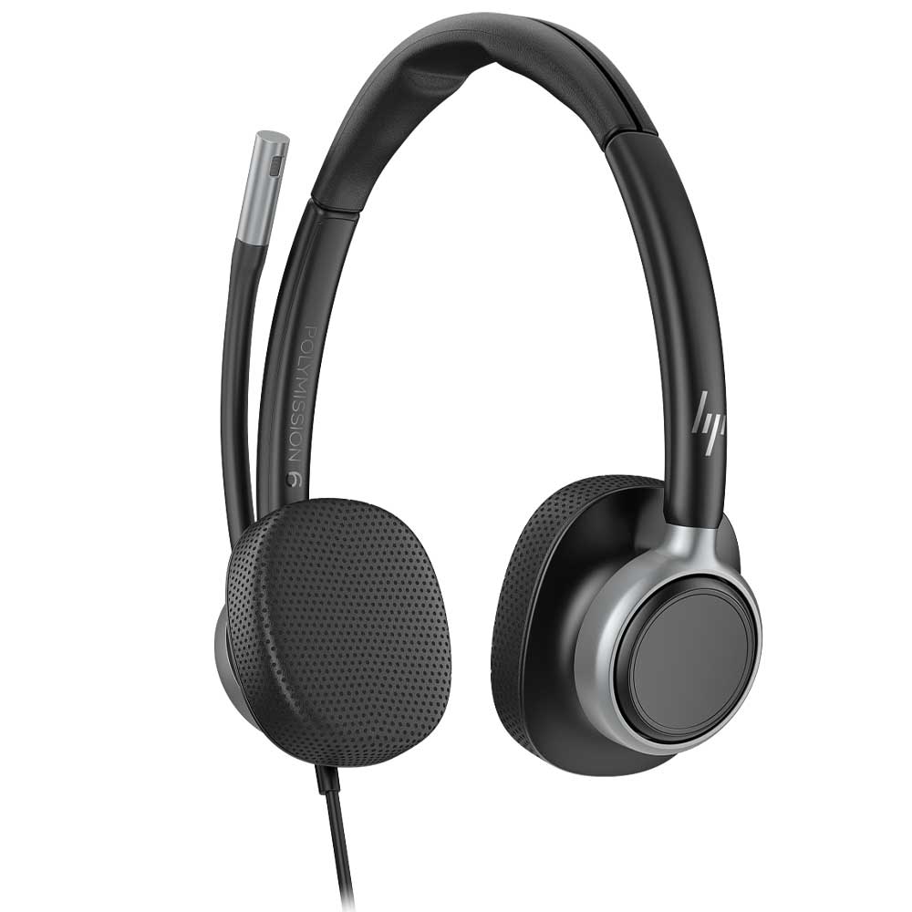 HP Poly Mission 425 USB Mono Headset Classic (Leatherette)