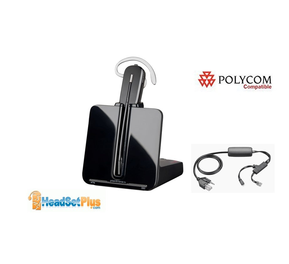 Plantronics CS540+Polycom EHS for Polycom Phones (APP-51)