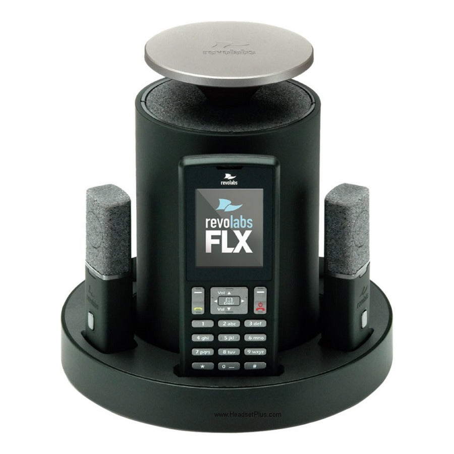 Revolabs FLX Wireless Conference Phone w/2 Tabletop Mics *DISCONTINUED*