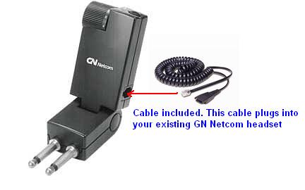 Jabra AT3M PJ-327 Plug-Prong Amplifier with Mute