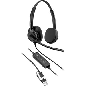 HP Poly Mission 425 USB Mono Headset Classic (Leatherette)