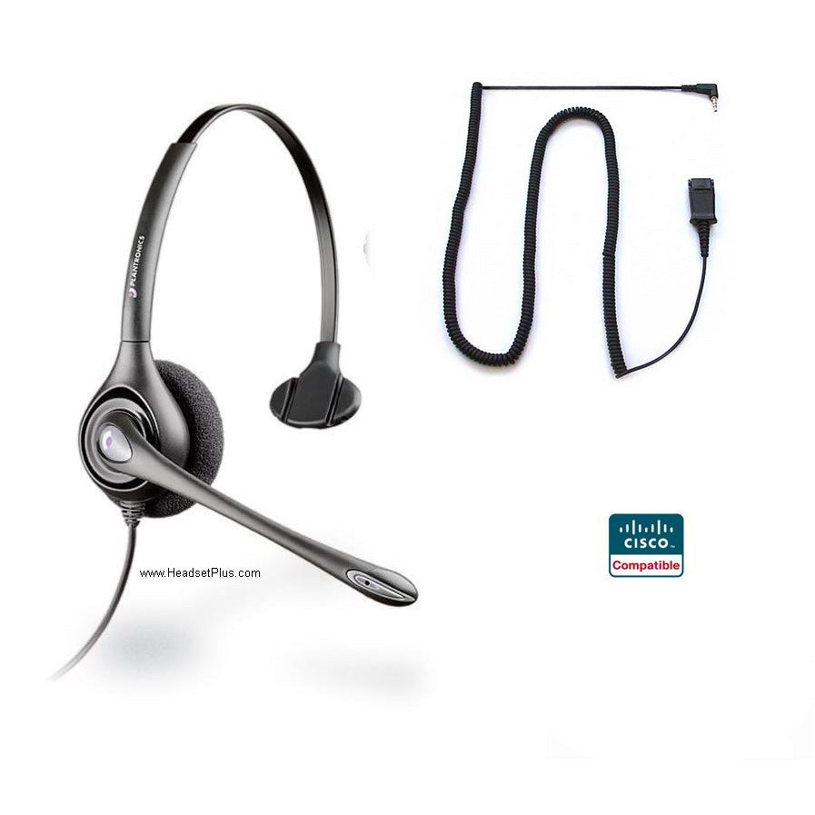Plantronics HW251-SPA 303 5xx 9xx Voice Tube Headset *DISCONTINUED*