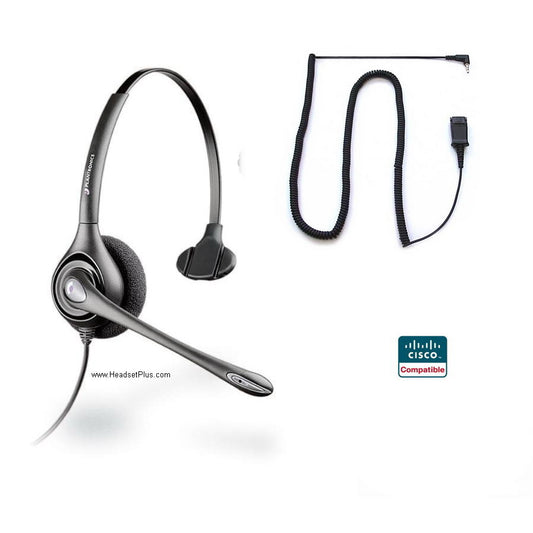 Plantronics HW251N-SPA Cisco SPA 303 5xx 9xx Headset *DISCONTINUED*