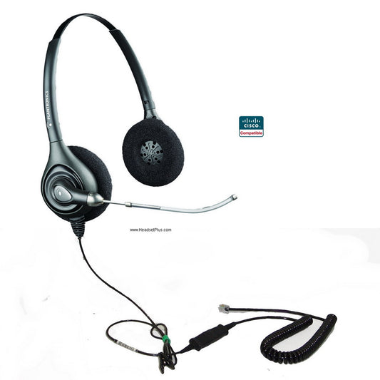 Plantronics HW261-CIS CISCO IP Binaural Headset *DISCONTINUED*