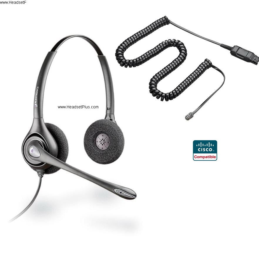 Plantronics HW261N-CIS CISCO IP Wideband Binaural *DISCONTINUED*