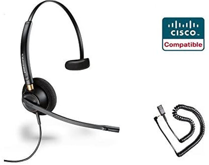 Plantronics HW510-SPA Cisco SPA 5xx 9xx Compatible 2.5mm Headset