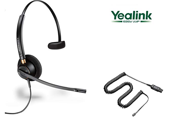 Plantronics HW510-YEA Yealink Certified Headset – Headset plus