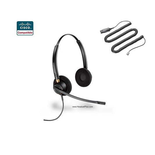 Plantronics HW520-CIS EncorePro Noise Canceling Cisco Headset