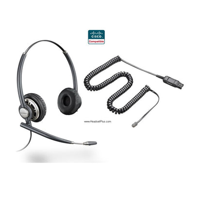 Plantronics HW720-CIS Cisco IP Phone Binaural Headset