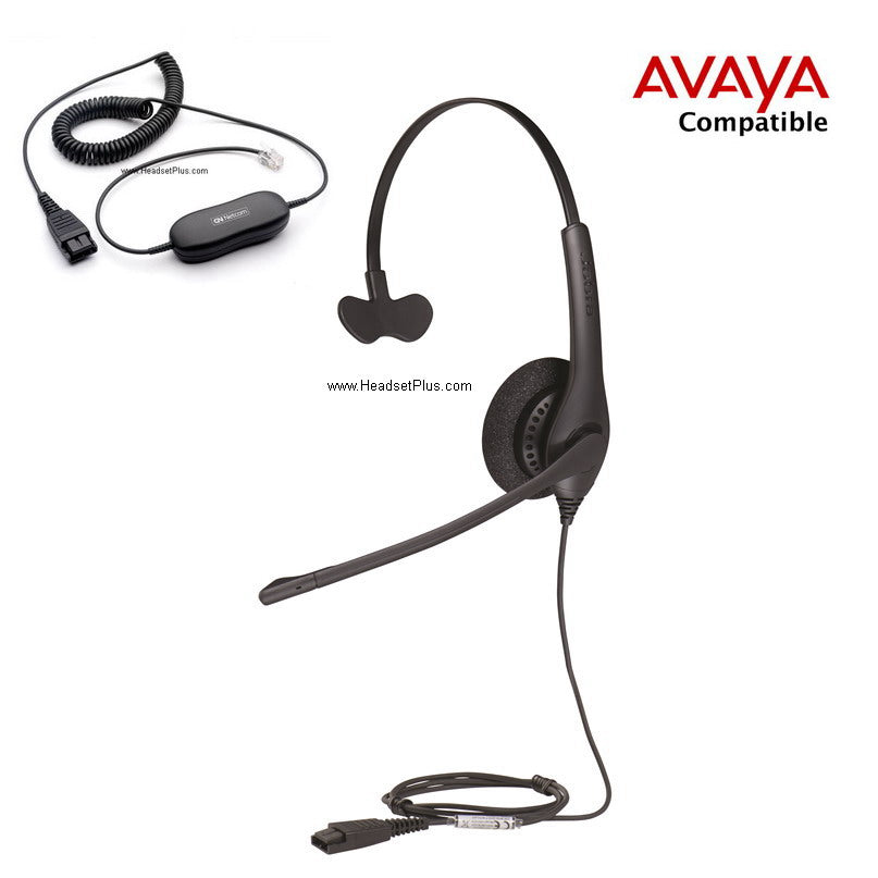 Jabra Biz 1500 Mono Avaya J100 1600 9600 Certified Headset