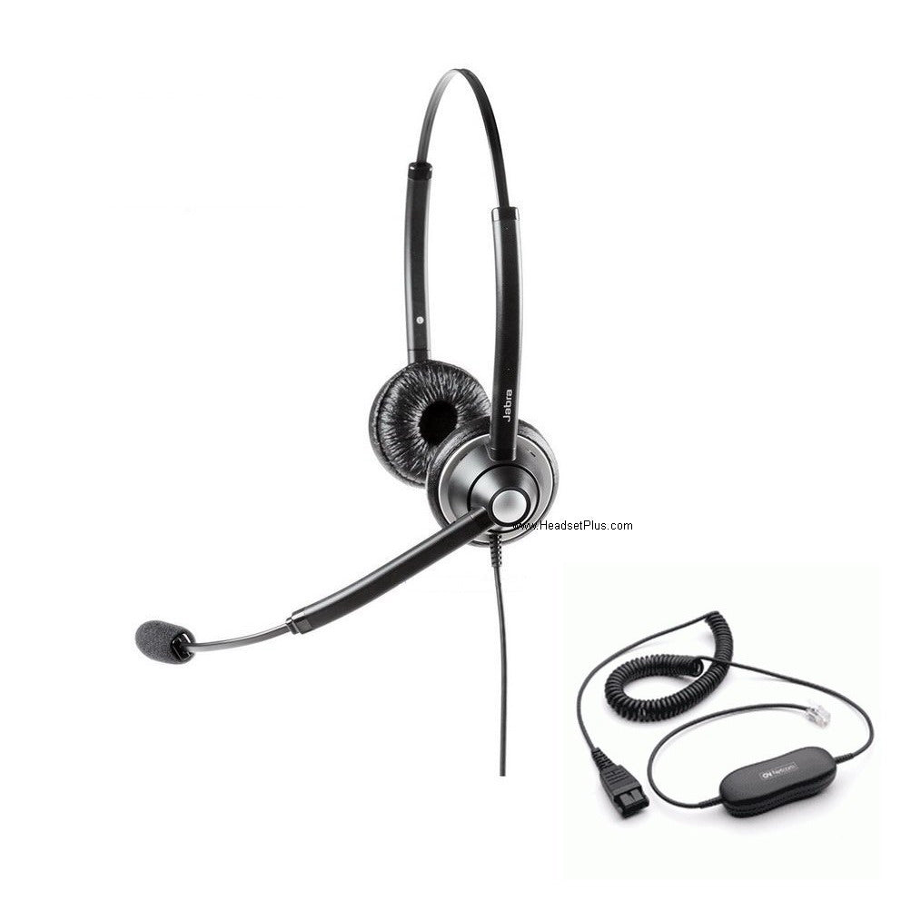 Jabra Biz 1925 Duo Binaural Direct Connect Headset *DISCONTINUED*