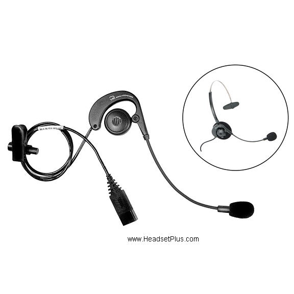 VXI Passport 37V Convertible Headset *DISCONTINUED*