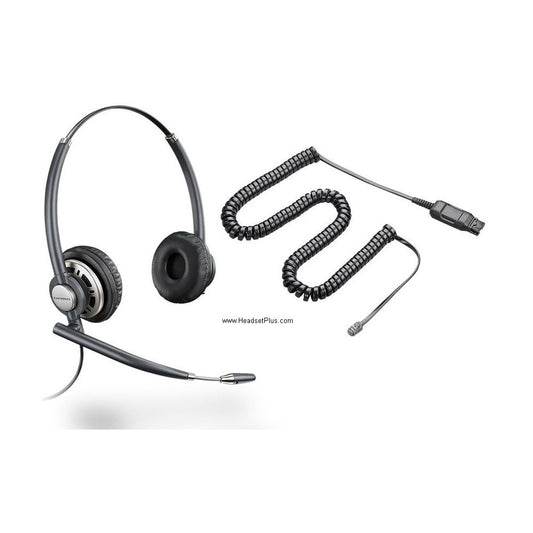 Plantronics PW720 Polaris Binaural Noise-canceling Headset