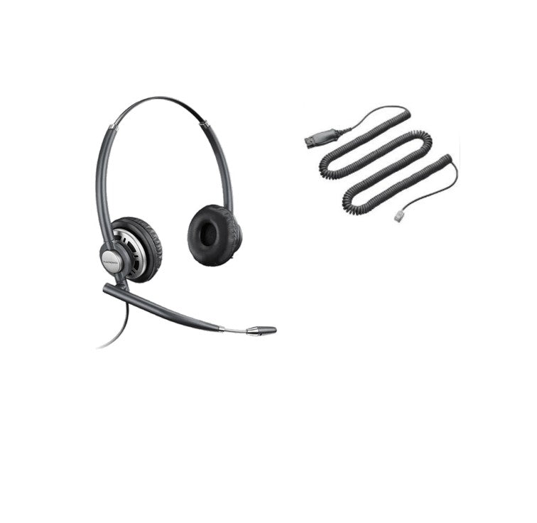 Plantronics PW720 Polaris Binaural Noise-canceling Headset