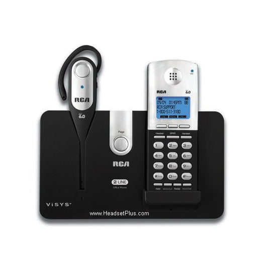 RCA 25211 2-line Cordless Phone with Wireless Headset *DISCONTINUED*