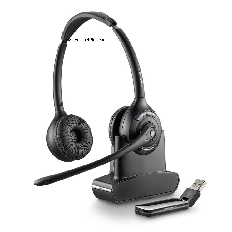 Plantronics Savi W420 Binaural Wireless USB Headset UC *DISCONTINUED*