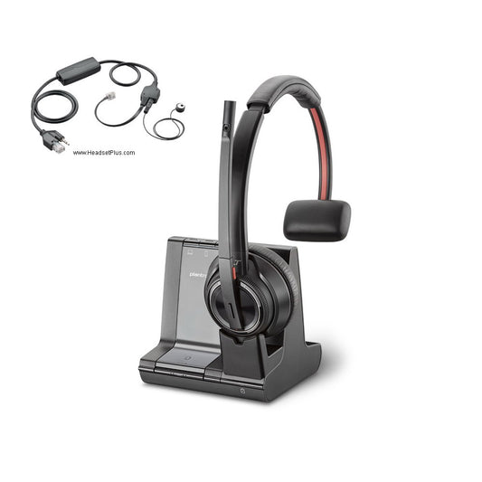 Plantronics Savi 8210+Avaya EHS J100 1400 1600 9400 9600 (APV-63)