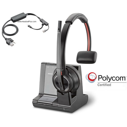 Plantronics Savi 8210+Polycom EHS for Polycom Phones (APP-51)