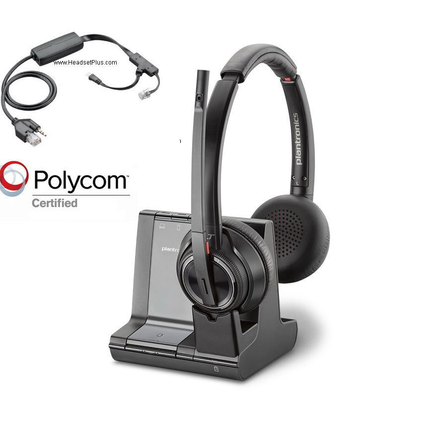 Plantronics Savi 8220+Polycom EHS for Polycom Phones (APP-51) *DISCONTINUED*
