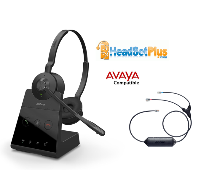 Jabra Engage 65 SE Stereo+EHS Avaya J100 1400 9400 9500 9600