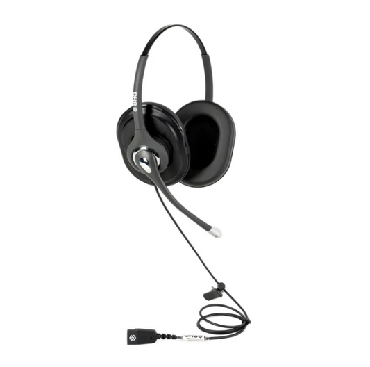 SHG S M620 NC Triple XL Ear Cushion Headset with Passive Noise Canceling Mic