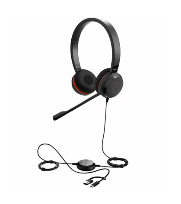 Jabra EVOLVE 30 II UC Stereo USB Headset w/3.5mm