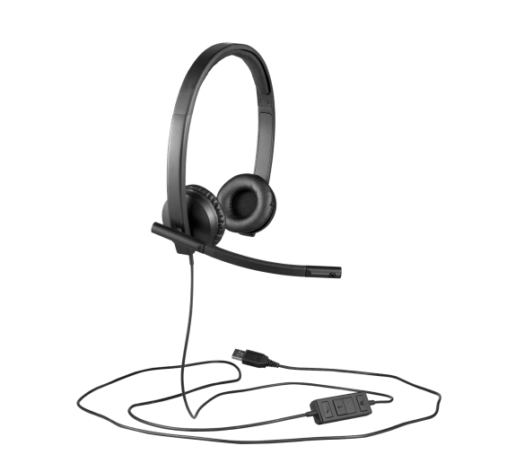 Logitech H570e Stereo Headset USB-A UC