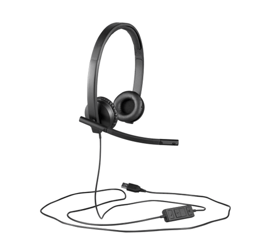 Logitech H570e Stereo Headset USB-A UC