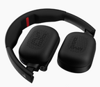 HP Poly Focus 6 Series Headsets designed for hybrid work in stereo wearing styles.