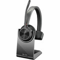 Poly Voyager 4310-M MS Teams Bluetooth Mono USB-A Headset, stand
