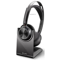 Poly Voyager Focus 2 MS USB-A Bluetooth Stereo w/Charging Stand