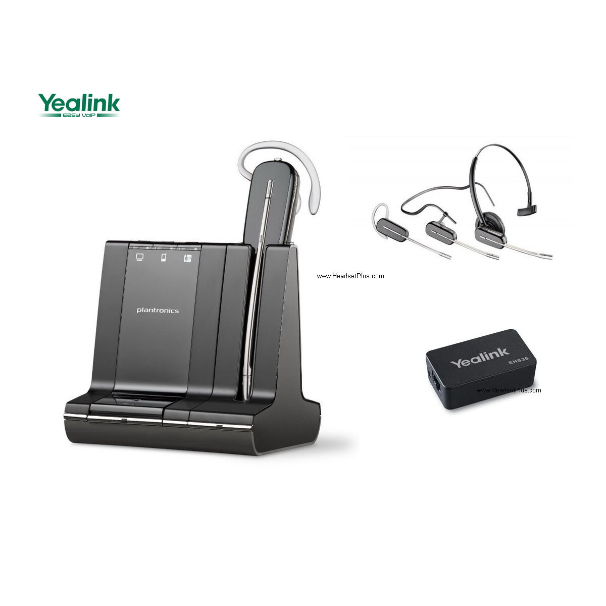 Plantronics Savi 8240+Yealink EHS For Yealink Phones (EHS36)