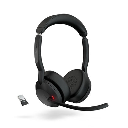 Jabra Evolve2 55 MS Stereo USB-A Bluetooth Headset MS Teams Cert
