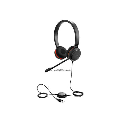 Jabra EVOLVE 30 II MS Stereo USB Headset for MS Skype w/3.5mm