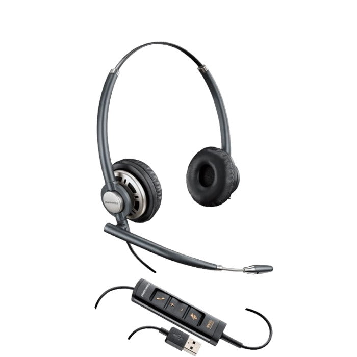 Plantronics EncorePro HW725 USB Headset MS Skype Certified