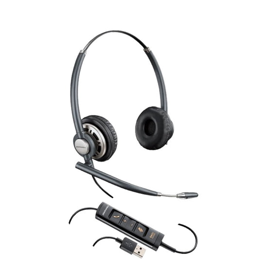 Plantronics EncorePro HW725 USB Headset MS Skype Certified