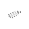 Plantronics PJ-327 Wireless Headset Plug Prong Adapter *DISCONTINUED*