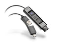 Poly DA85-M USB-A & USB-C Adapter Poly QD Headset, Teams Cert