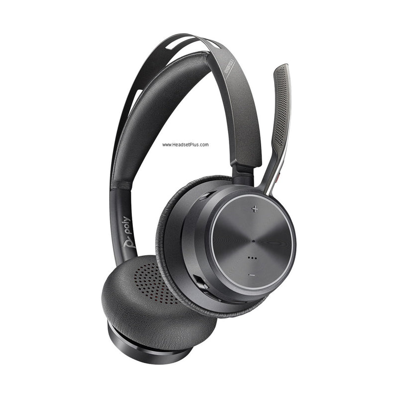 Poly Voyager Focus 2 Wireless Stereo Headset - 3-Level ANC