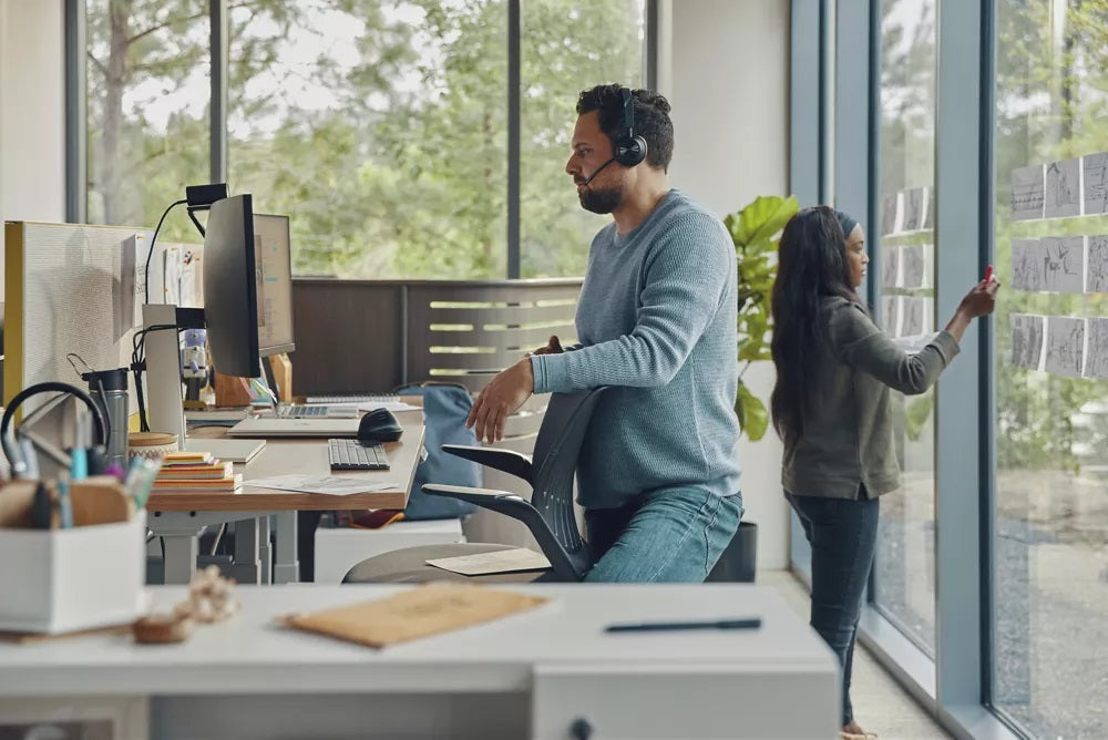 Poly Savi 7320+HL10 Wireless Headset Bundle