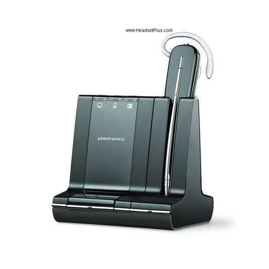Plantronics Savi W745 Wireless Headset unlimited Talk *DISCONTINUED*