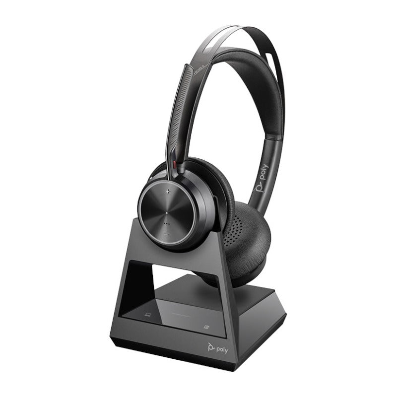 Poly Voyager Focus 2 Office USB-A Bluetooth Headset, MS Teams