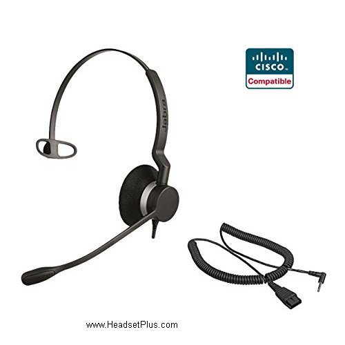 Jabra Biz 2300 Mono Cisco SPA 303, 5xx, 9xx Certified Headset